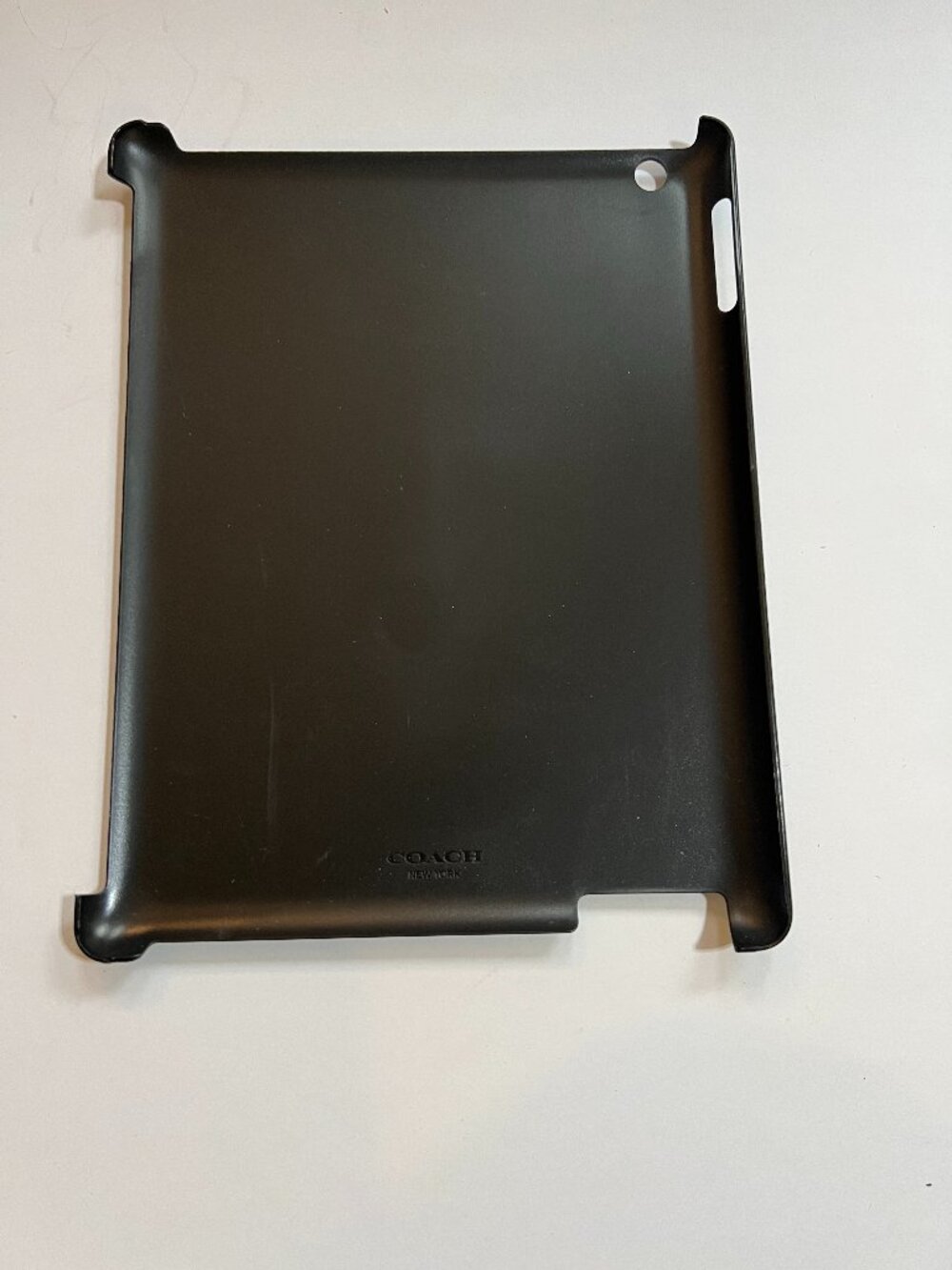Coach Black Plastic iPad Case - Picture 2 of 3